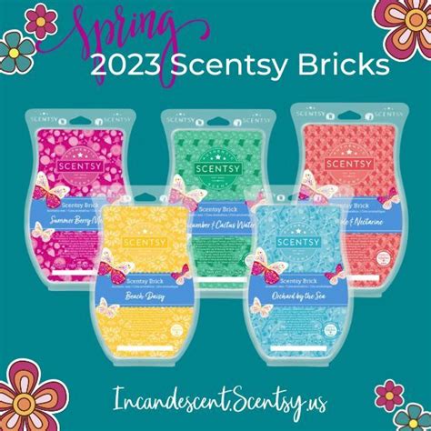 scentsy brick scents|scentsy spring brick collection.